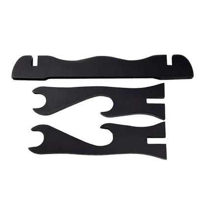 Large Wooden Sword Display Stand - 1/2 Layer Rack for Katana, Wakizashi, Tanto & Wand