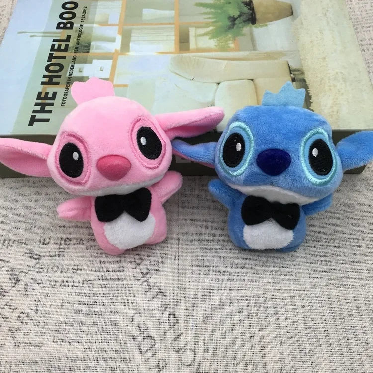 Disney Lilo & Stitch Plush Doll Keychain – Cute Stuffed Animal Pendant for Kids' Birthday & Christmas Gifts