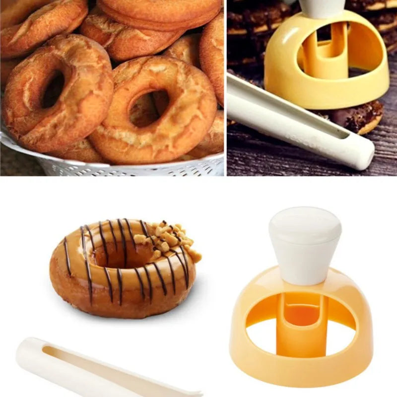 DIY Donut Cake Mold Cutter – Creative Doughnut Maker Baking Tool for Pastry, Bread, Chocolate & Dessert Decorating