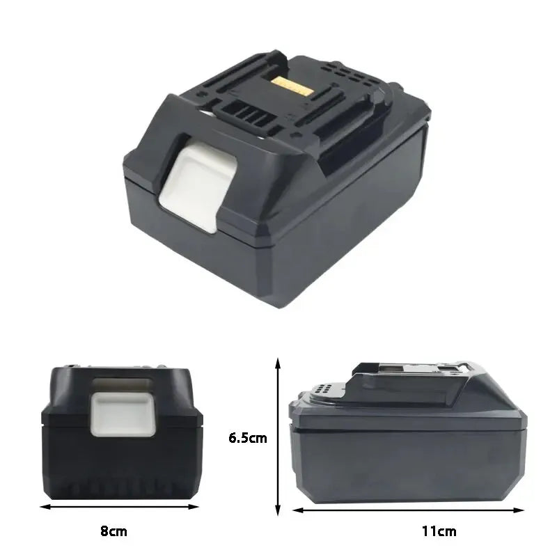BL1830 Li-ion Battery Case with Charging Protection Circuit Board PCB and LED Digital Indicator for Makita 18V 6.0Ah Housing Shell