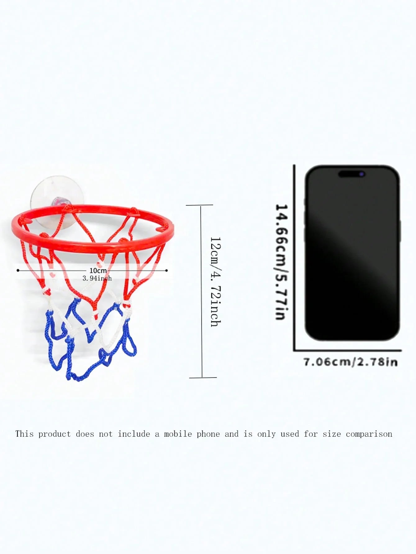 Small Basketball Set - Coordinated Wrist Solid Rubber Elastic Ball for Children's Exercise & Shooting Table Game Toy