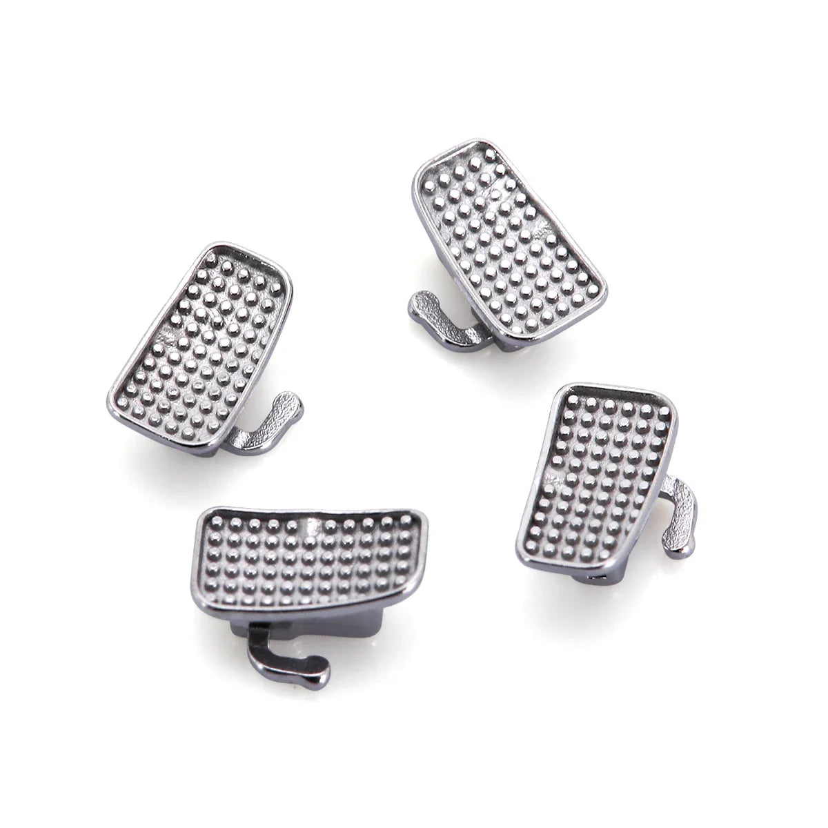AZDENT 5 Boxes Dental Brackets – Passive Self-Ligating Orthodontic Braces with MIM Monoblock & Buccal Tubes, MBT/Roth 0.022, 345 Hooks