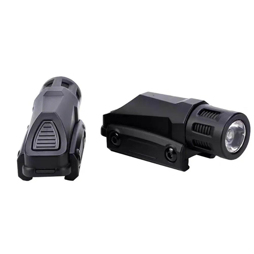 Tactical Weapon Gun Light - Flashlight for M416/M1911/Glock G18 Airsoft Pistol & Rifle, Fits 20mm Picatinny Weaver Rail