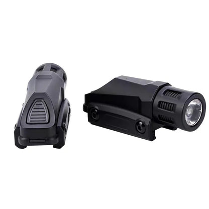 Tactical Weapon Gun Light - Flashlight for M416/M1911/Glock G18 Airsoft Pistol & Rifle, Fits 20mm Picatinny Weaver Rail