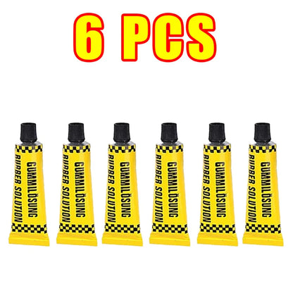 Car & Motorcycle Tire Repair Kit – Tubeless Tyre Puncture Plug Set with Rubber Strips for Truck & Vacuum Tire Repairs