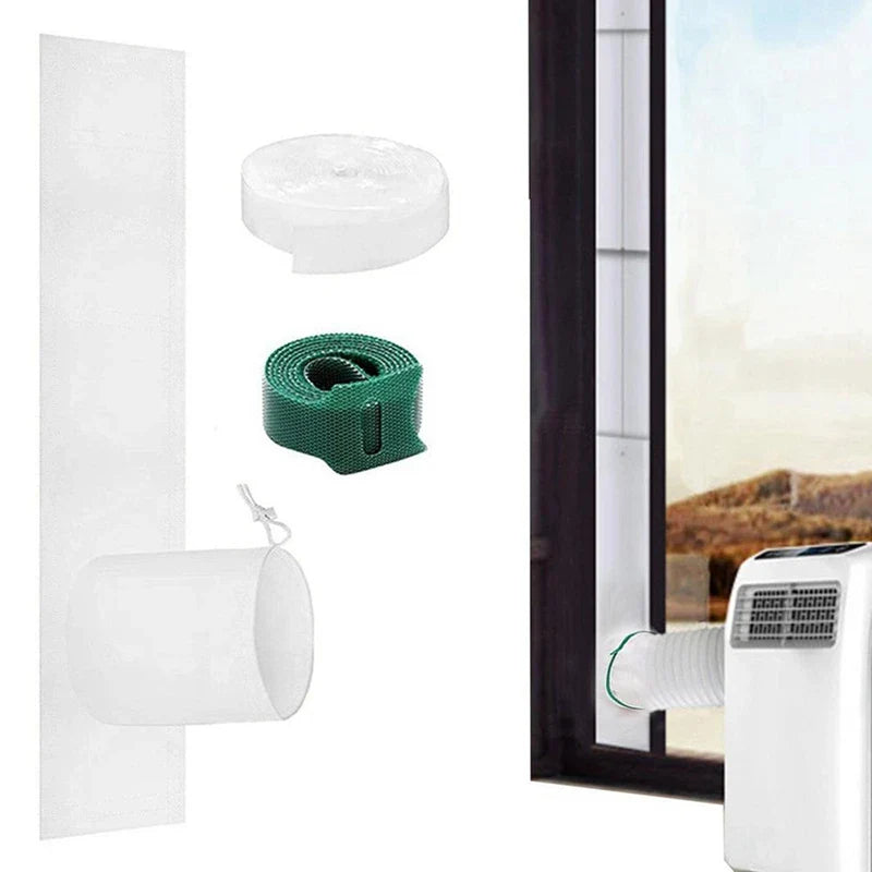 AGOUP Portable Air Conditioner Window Seal Kit for Sliding & Tilt Windows AC Exhaust Outlet Cover