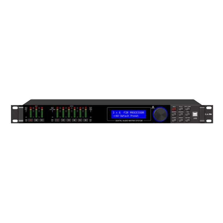Paulkitson LA Series Digital Audio Processor - 192KHz 64-Bit DSP with FIR Speaker Management System