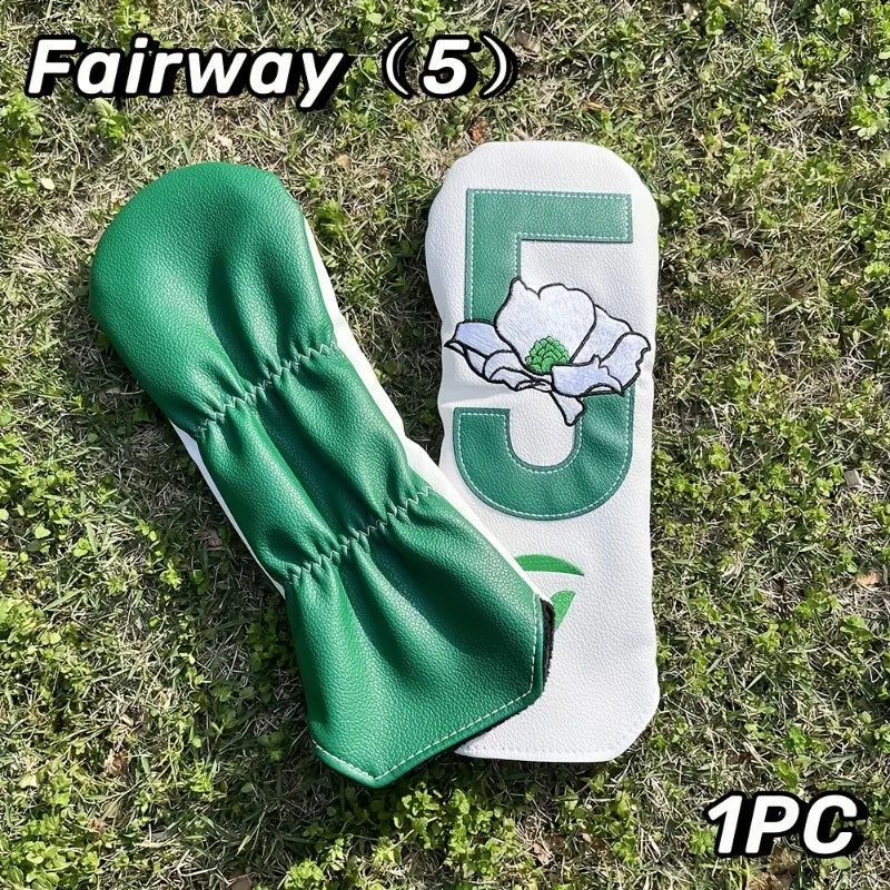 Golf Club Head Covers – 1pc/4pcs for Driver, Fairway Wood, Hybrid & Iron, Golf Accessories Supplies