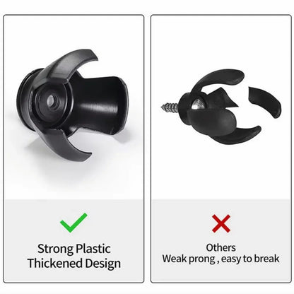 Golf Ball Picker Clamp – Rubber & Zinc Alloy Ball Pickup Tool, Convenient Golf Accessories & Training Aid
