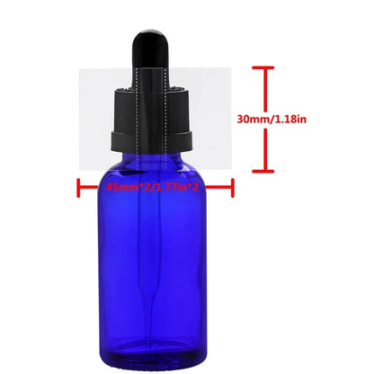500PCS Shrink Bands 45x30mm – Printed & Clear Perforated Heat Shrink Wrap for Bottle Caps, Fits 3/4" to 1" Diameter