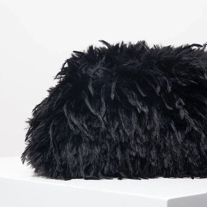 Dopamine Y2K Plush Clutch Bag – Candy-Colored Women's Clip Purse for Dinner or Party Dresses