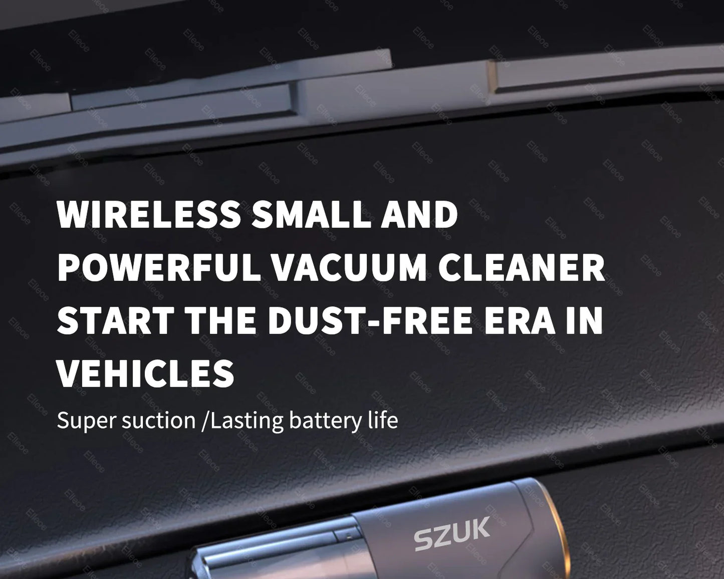 SZUK 18000PA Mini Portable Wireless Car Vacuum Cleaner – Powerful Handheld Cleaning Machine