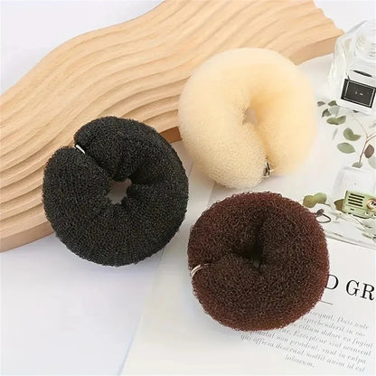 Hair Bun Maker Donut - Foam Sponge Styling Tool for Easy Updos