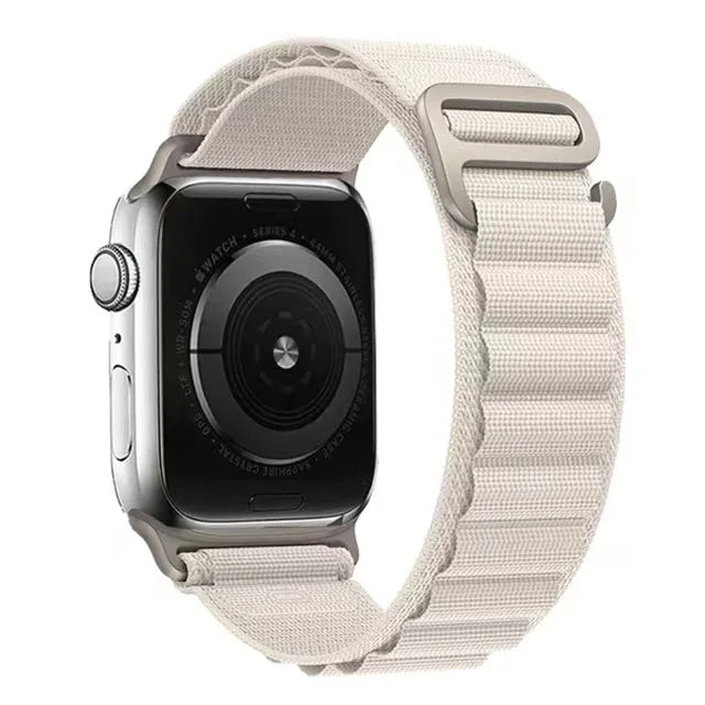 Alpine Loop Nylon Sport Strap for iWatch — Compatible with Series 4–10, 42/46/49mm Bands