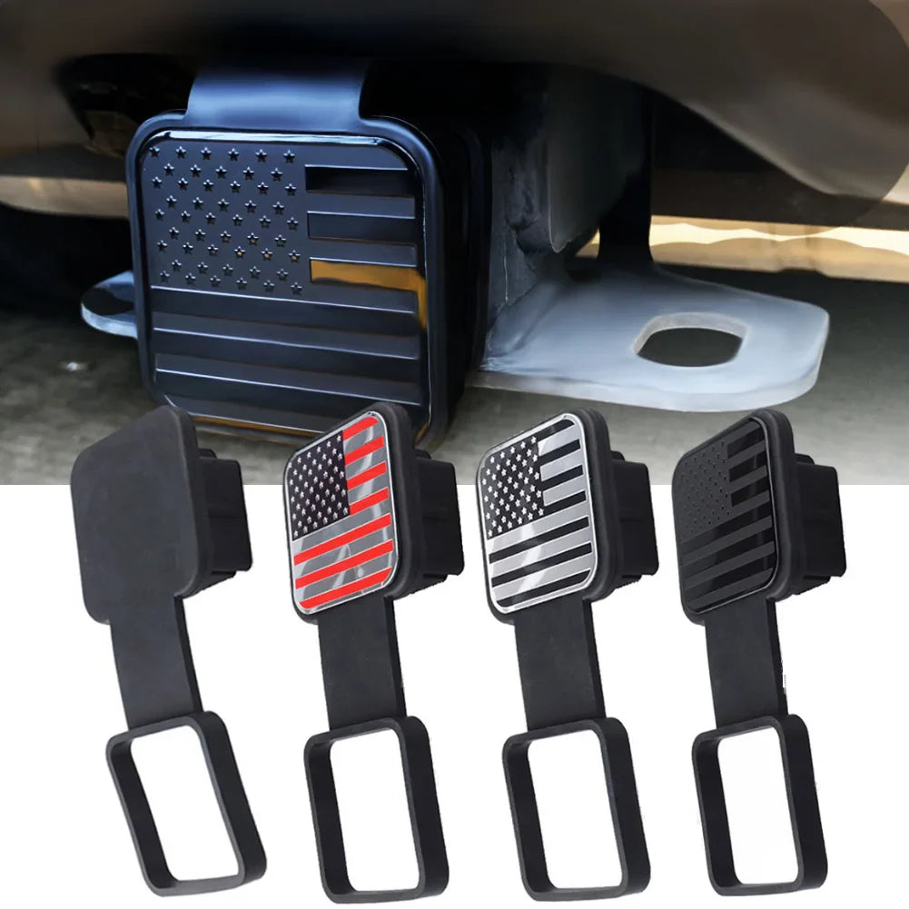 2-Inch Trailer Hitch Receiver Cover Plug – Waterproof Dustproof Tube Cap Protector for Auto Tow Hitch