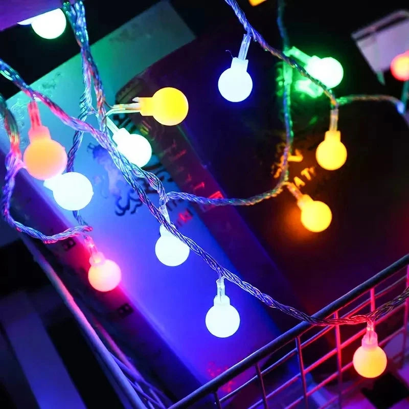 USB/Battery LED String Lights - 10M Outdoor Fairy Garland Lights for Weddings, Gardens & Christmas Decor