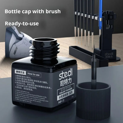 Stedi MP-10~MP-13 Weathering Acrylic Paint – 40g Gundam & Military Model Panel Line Painting Tool for DIY Hobby Crafts