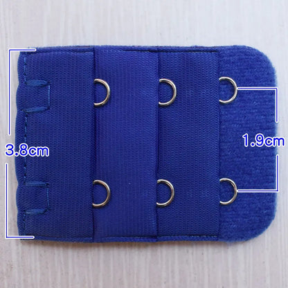3.8cm 2-Hook Bra Extender Clip – Adjustable Back Belt Buckle for Women’s Underwear & Soft Bra Extension