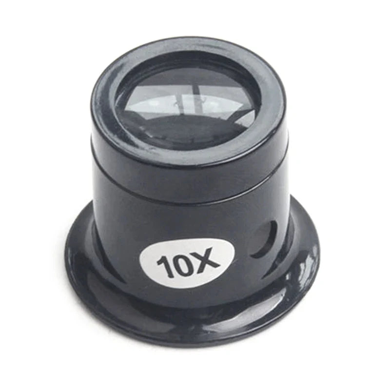 Portable Jewelers Loupe Magnifier Set – Monocular Eye Glass for Watch Repair & Jewelry Inspection