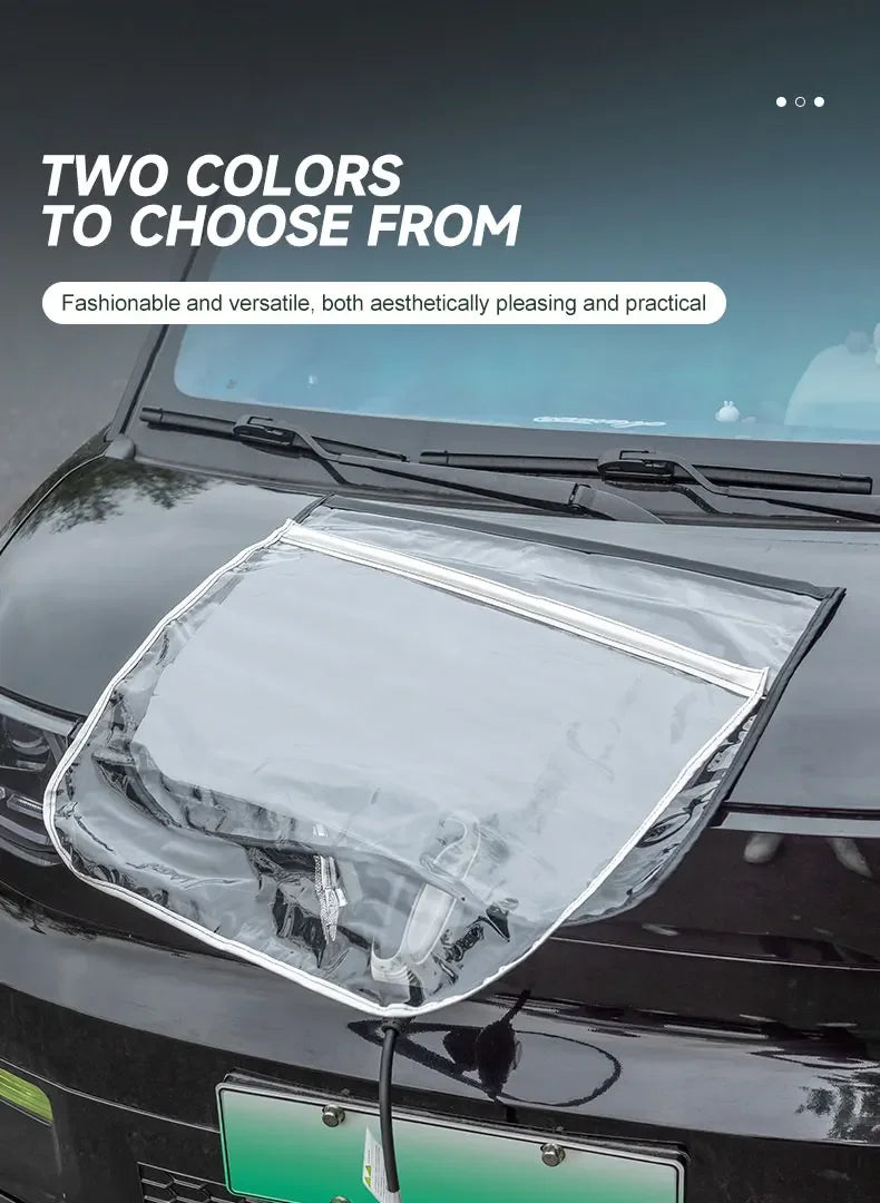 New Energy Car Charging Rain Cover – Universal Waterproof Outdoor Protection for Electric Car Charging Gun, Rain & Snow Cover Accessories