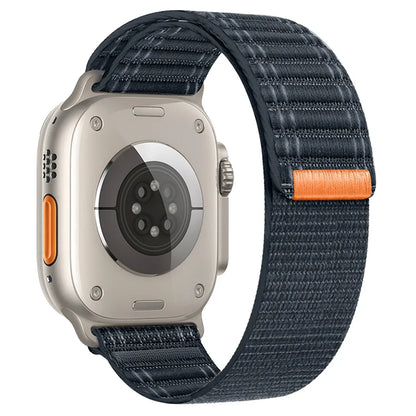 Nylon Strap for Apple Watch Band – Wave Pattern Bracelet for Ultra 2, iWatch Series 3-10, 38mm-49mm