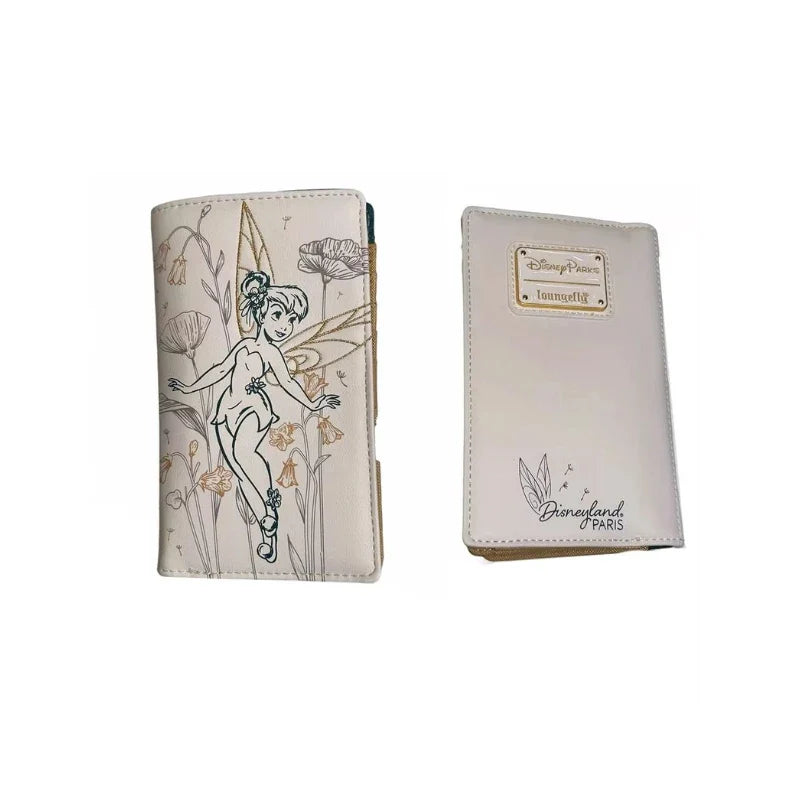 Disney Loungefly Tinker Bell Wallet — Embroidered Card & Coin Purse, Fashion Storage Bag, Gift for Girls