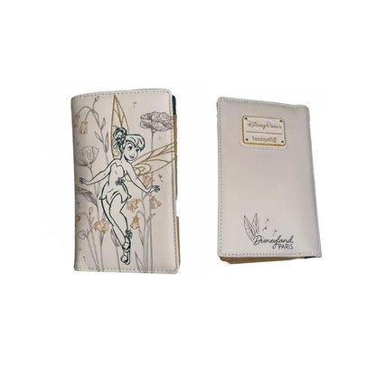 Disney Loungefly Tinker Bell Wallet — Embroidered Card & Coin Purse, Fashion Storage Bag, Gift for Girls