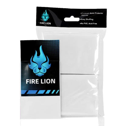 100pcs Trading Card Sleeves - 66x91mm Matte Deck Protectors for Standard Collectible Cards