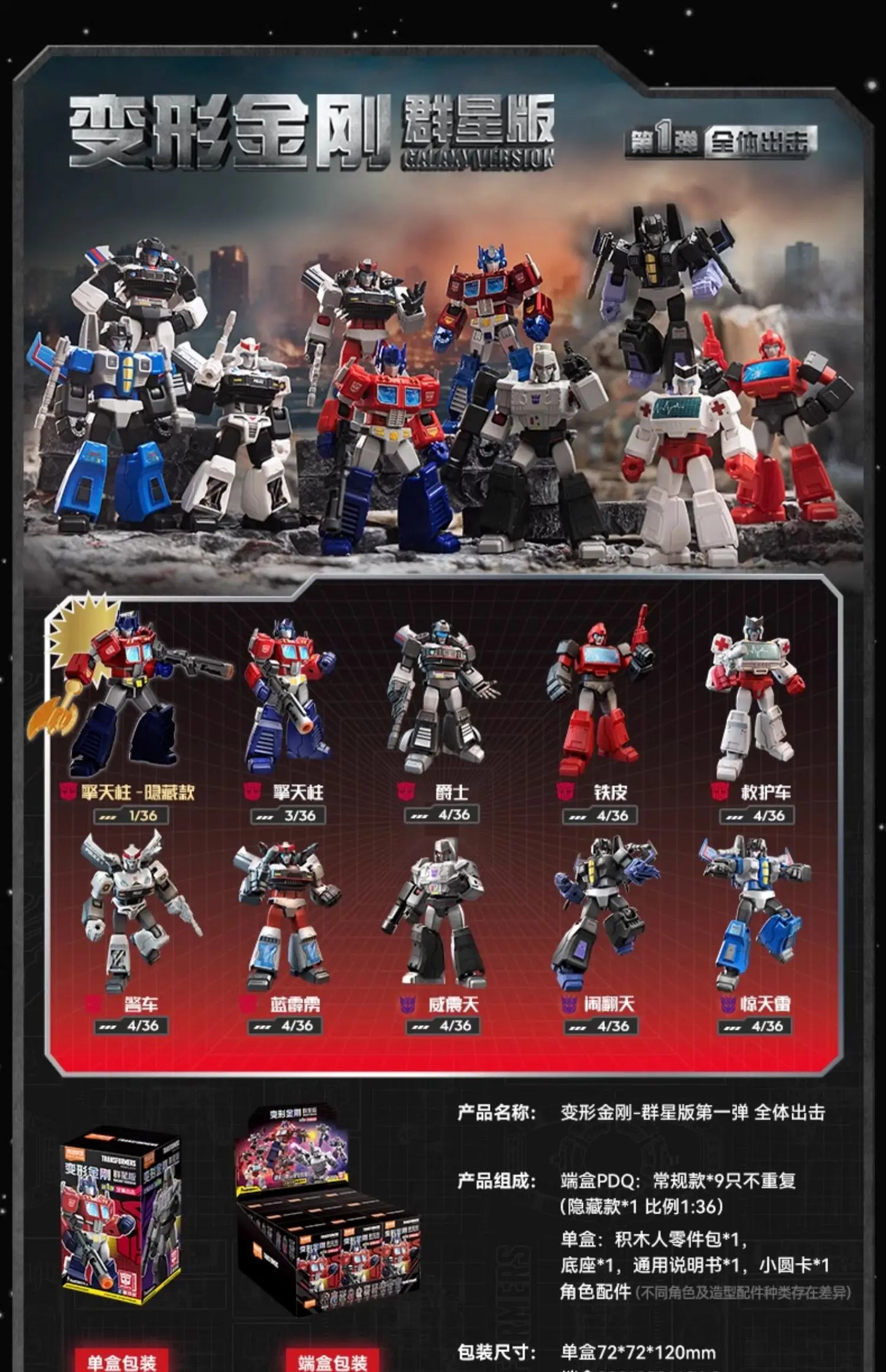 Original Blokees DIY Transformation Building Blocks – Optimus Prime, Megatron & Bumblebee Movable Figures Blind Box Kids Toy Collection