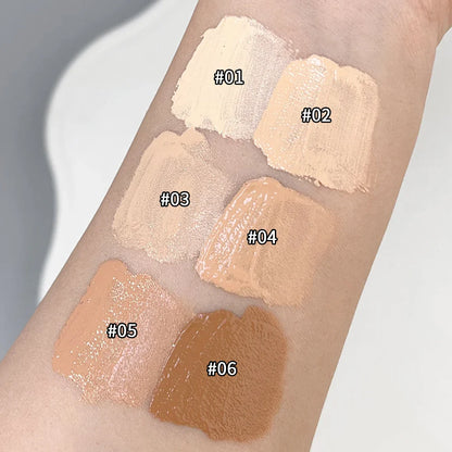 Waterproof Matte Liquid Concealer – Moisturizing Cream for Acne, Dark Circles, Face Contouring & Foundation Makeup