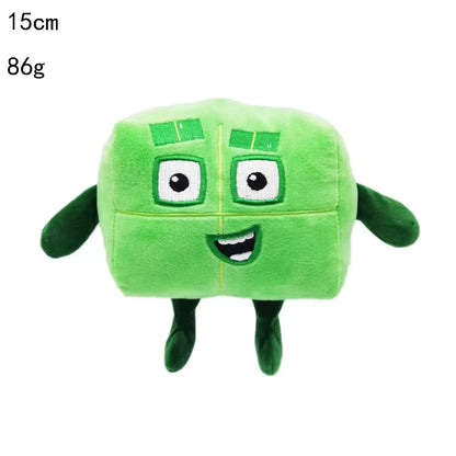 14–30cm Numbers Plush Toy Set – Cartoon Educational Stuffed Dolls for Kids & Baby Gifts