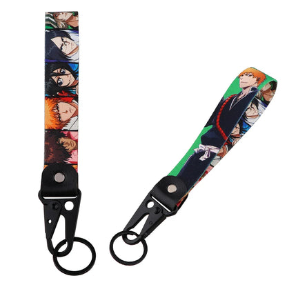 Anime Eagle Beak Keychain – Cool Short Lanyard for Phone, Badge Holder & USB Pendant
