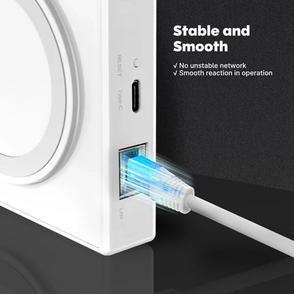 MOES Matter Gateway - Smart Home Control with Tuya Zigbee, Siri, HomeKit, SmartThings & Google Assistant Compatibility