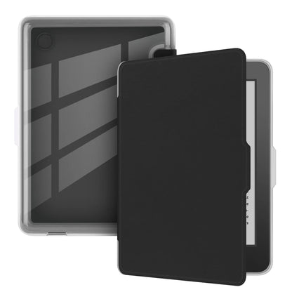 Kobo Clara 2E Case with Screen Protector — 6" Auto Sleep Leather Magnetic Cover & Transparent Acrylic Funda