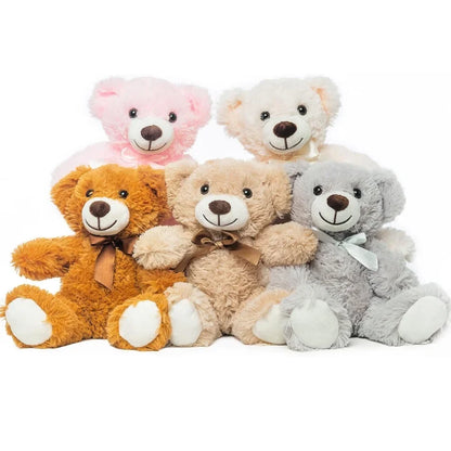 13.5in Teddy Bear Plush Toy - Cute Stuffed Animal Gift for Kids, Girlfriend, Christmas & Birthday