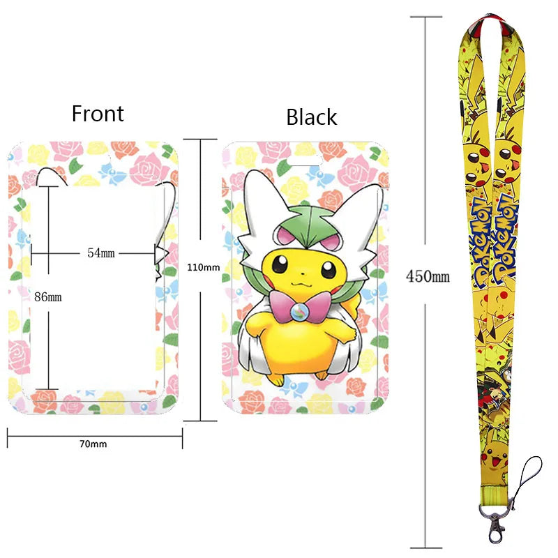 Neck Strap Lanyard for Keys and ID Cards – Badge Holder, Keychain, Key Rings, Fashion Accessory Gift