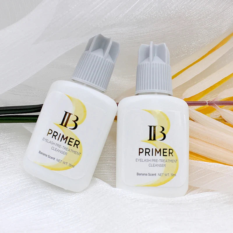 IBeauty Super Bonder Banana Primer — Fast-Dry, Long-Lasting Korean Eyelash Extension Adhesive Booster