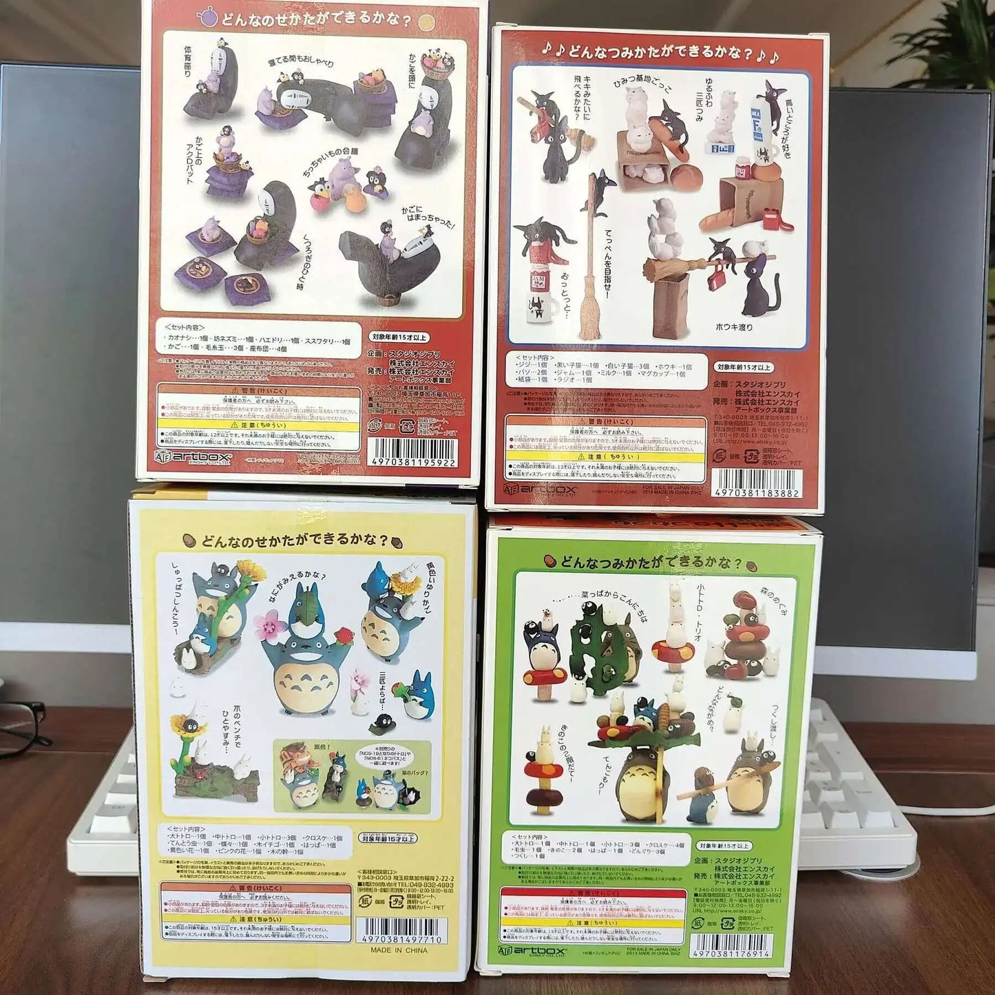 Hayao Miyazaki Totoro Mini Figure – Cute Anime PVC Statue, Kawaii Room Ornament & Kids Christmas Gift