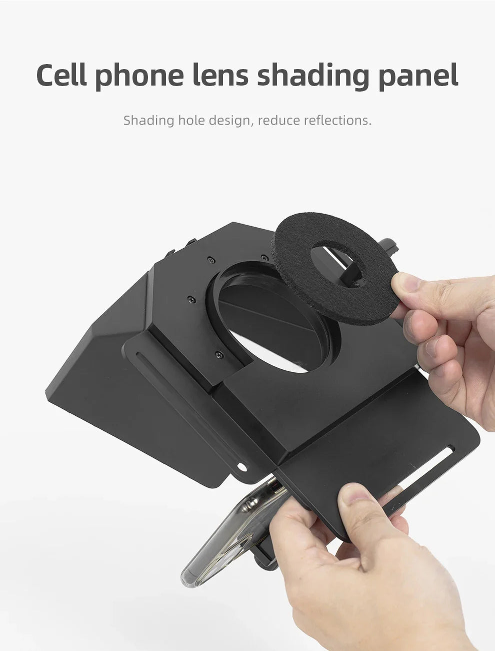 Ambitful Mini Teleprompter – Portable Phone & DSLR Recording Inscriber with Remote Control for Video