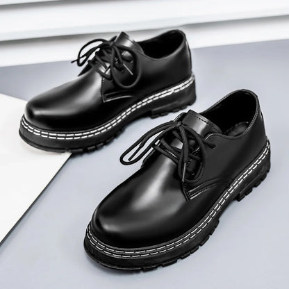 2025 Men’s Genuine Leather Shoes - Durable, Comfortable & Breathable Stylish Footwear