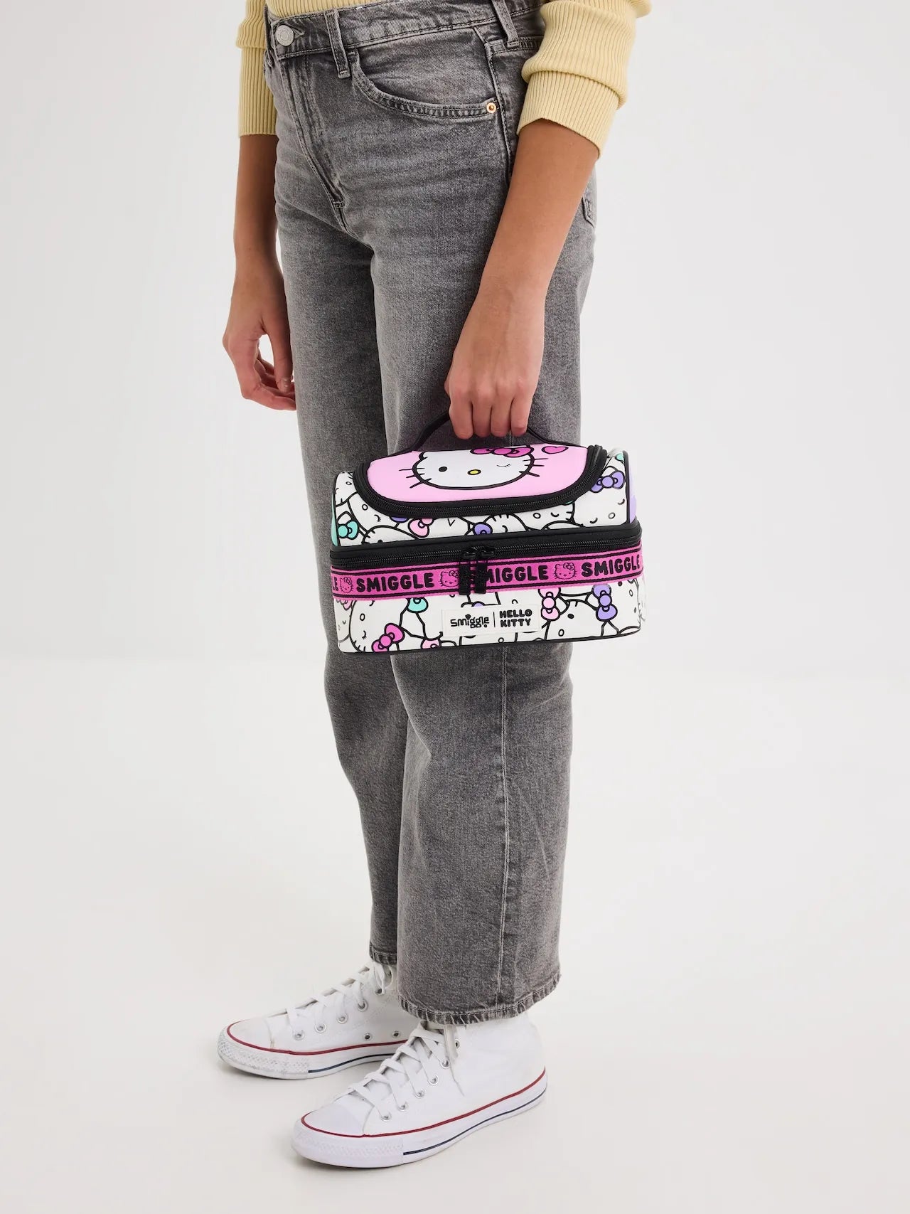 Sanrio Hello Kitty Cartoon School Bag — Cute Anime Backpack for Kids, Student Gift & Halloween Anime Merchandise