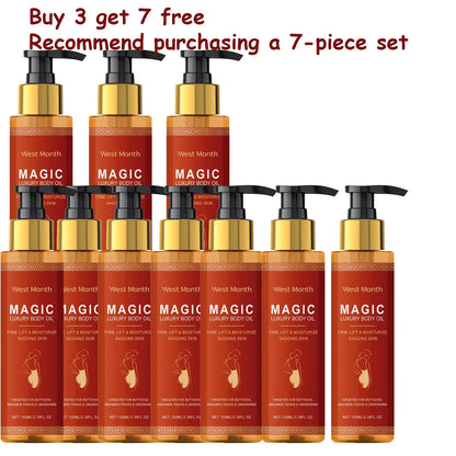 West Montr Body Tightening Oil - Daily Moisturizing Skin Care Formula for Nourishing, Softening & Hydrating Skin
