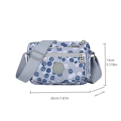 Women’s Nylon Oblique Crossbody Bag – Fashionable Shoulder & Mother Bag
