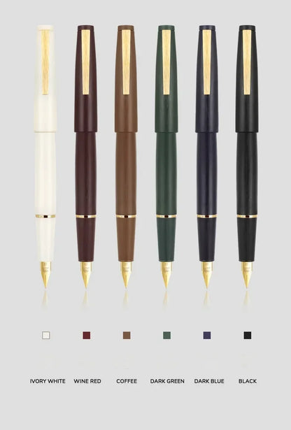 Jinhao 80 Fountain Pen — EF 0.30mm Nib, All-Color Ink Pen for Business, Office, and School Stationery Supplies