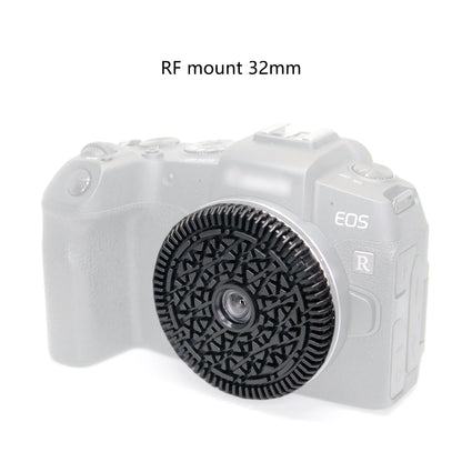 EF-M RF LM L39 M4/3 FX E-Mount Pan-Focus 30mm f/10 Free Focus Lens — Playful Street & Vintage Film Style for Mirrorless Cameras