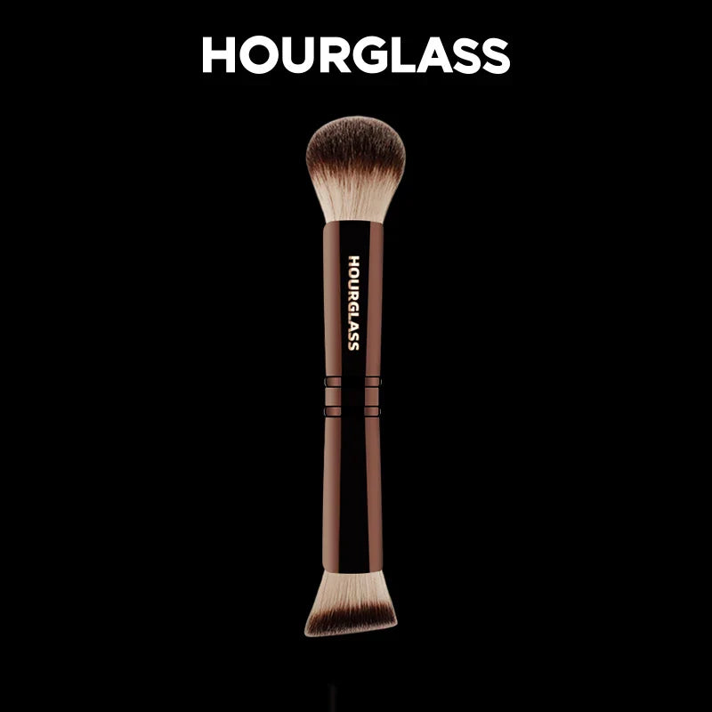 Hourglass No.24 Four-Head Multifunctional Makeup Brush – Loose Powder, Foundation, Concealer & Eyeshadow Brush