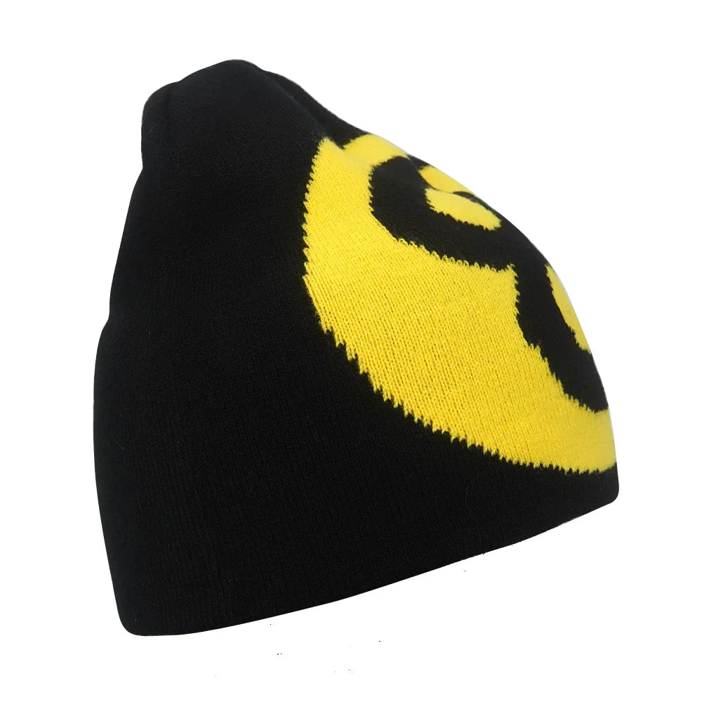 Y2K Letter Knitted Beanie Cap – Unisex Winter Autumn Warm Ski Skullcap, Hip Hop Streetwear Ear Cover Hat for Men & Women