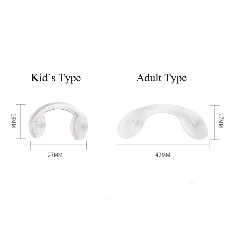 10pcs U-Shape Silicone Eyeglass Nose Pads - Soft, Anti-Slip Insert for Glasses Nose Support