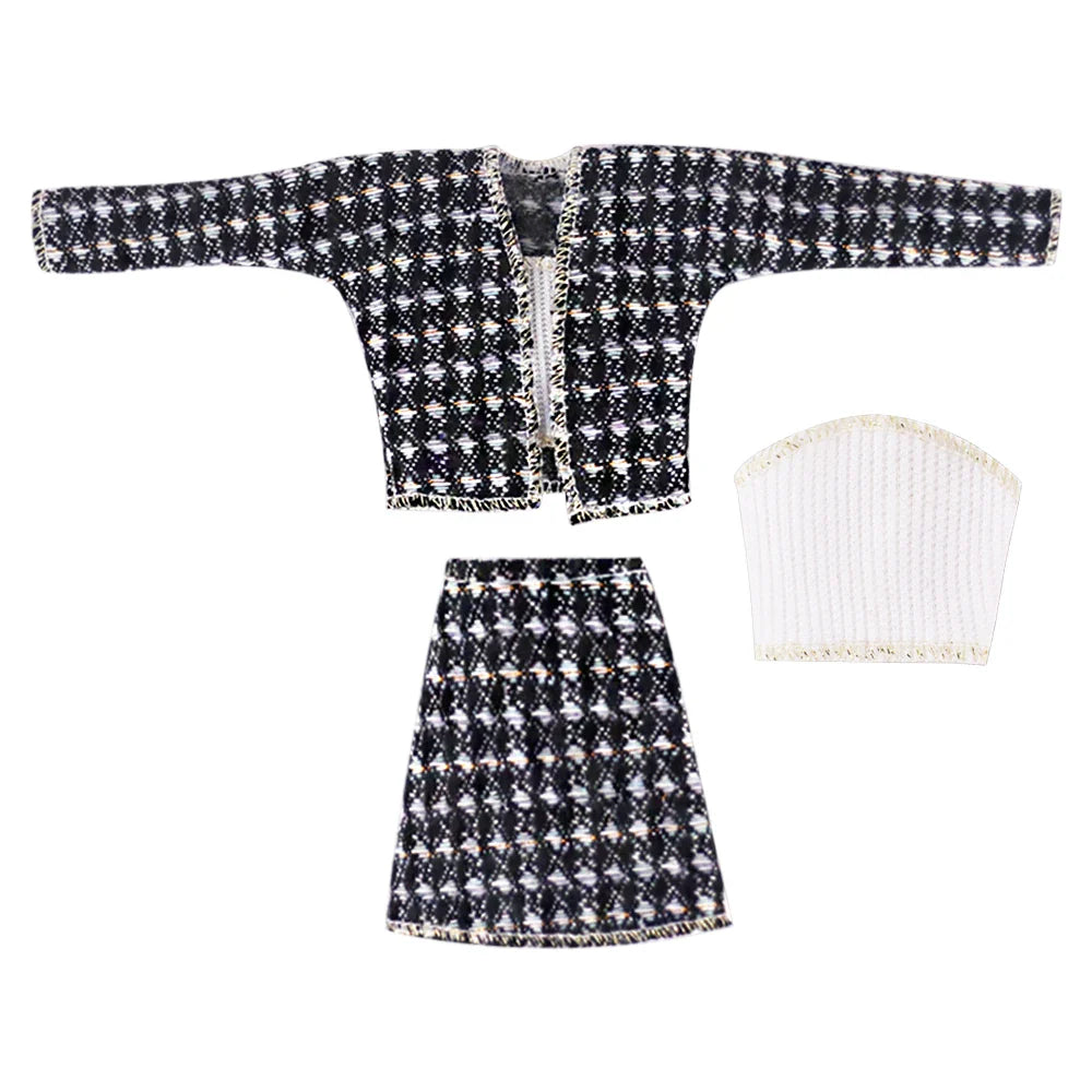 30cm Doll Clothes & Accessories – Dress for Babi, Blyth, 1/6 BJD Dolls, Birthday & Christmas Gift for Girls