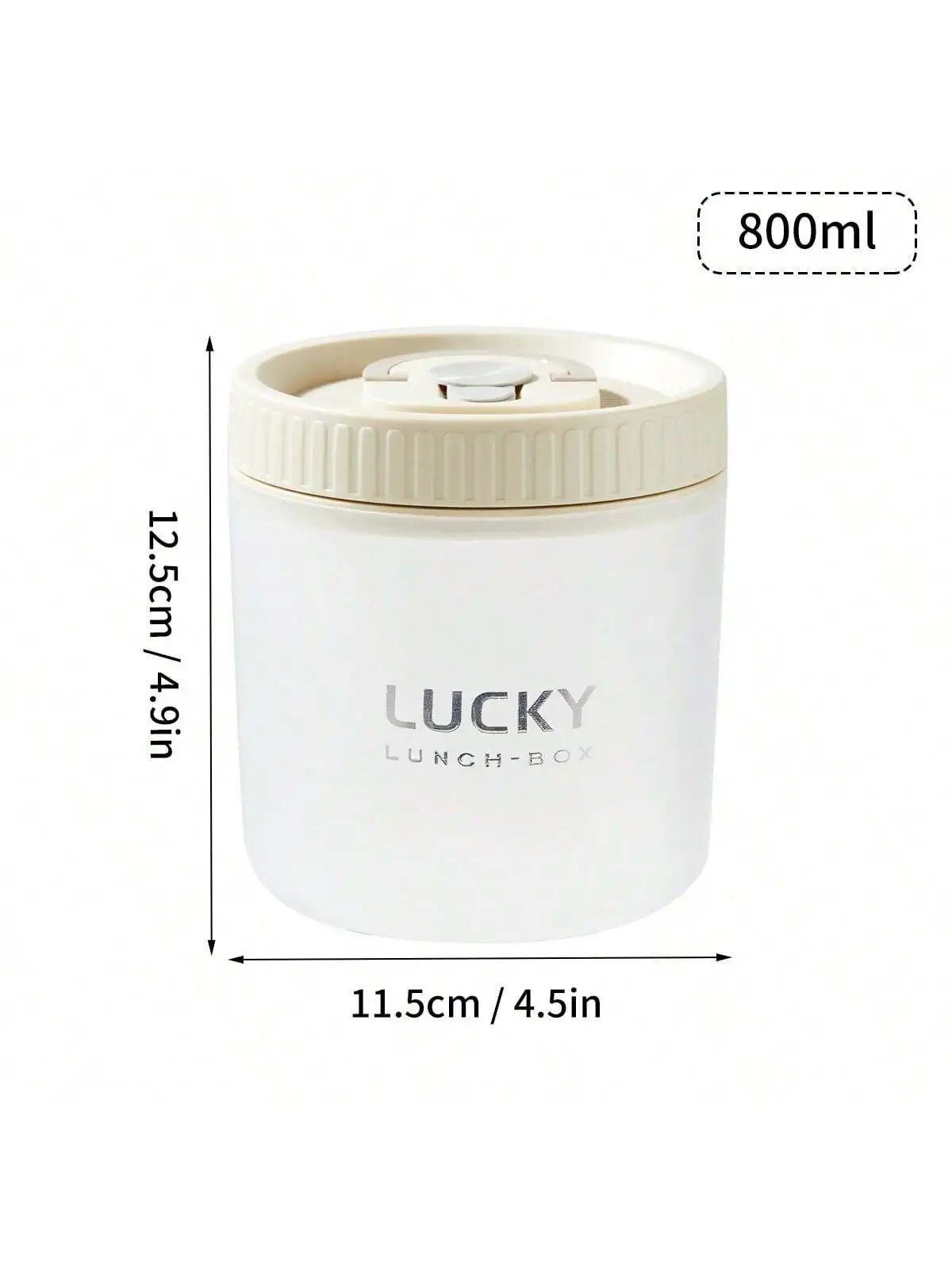 WORTHBUY Transparent Lunch Box with Handle – Microwave Safe Leak-Proof Bento Food Container for Kids & Students, Portable Storage Box